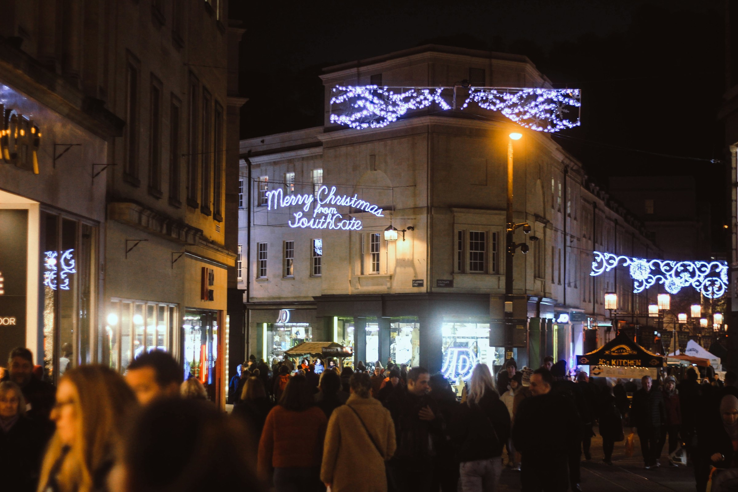 Julmarknad i Bath, Storbritannien